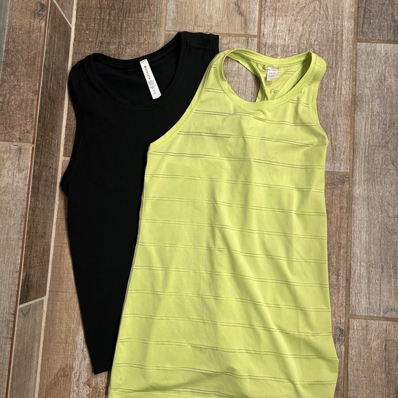Athleta Women's Black and Yellow Tops - Picture 1 of 10